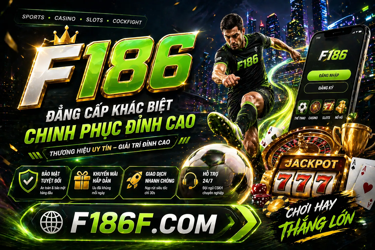 Banner khuyến mãi thể thao hấp dẫn tại QH88 Login